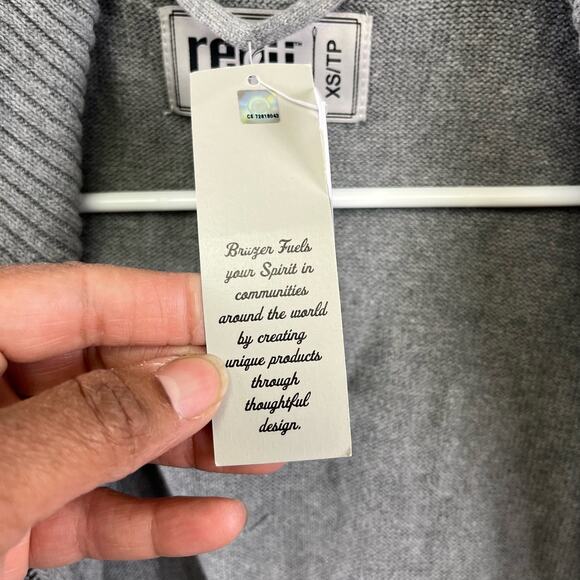 NWT! XS University of Colorado CU Toggle Zip Sweater Renu Bruzen Interlocking - Picture 11 of 16